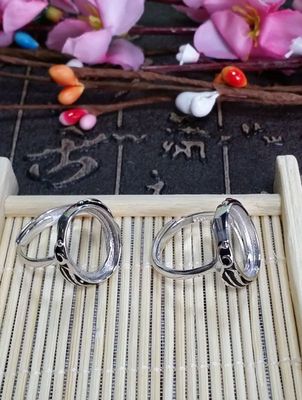 925銀復(fù)古琥珀戒托 活口設(shè)計(jì)，蜜蠟鑲嵌的批發(fā)首選